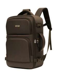 Multifunctional Travel Backpack, Waterproof, With Different Compartments, For School Or Travel - Black - View 7