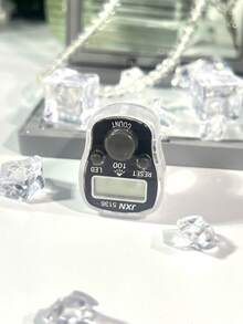 带声音的LED指示灯手指计数器，电子按钮式手指计数器，适用于学生和企业 - 彩色 - 查看 3