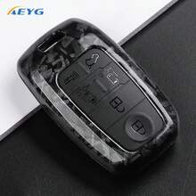 Funda protectora de la llave del coche con textura de fibra de carbono ABS apta para Kia Sportage, Cerato, Optima, K2, K3, K4, K5, RIO, Picanto, Soul, Sorento, Sedona - Kia - Ver 8