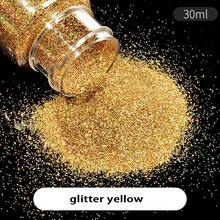 One Bottle Of Bottled Fine Glitter Powder DIY Materials Hand-Made Sequins, Crystal Glue AB Molds, Resin, UV Glue, Liquid Sand, Oil, Mahjong Filler - Multicolor - View 21