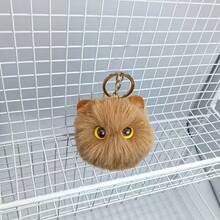 1 pieza Llavero decorativo de gato navideño de diseño de nicho minimalista y elegante, versátil y de moda, adecuado para uso diario, fiestas, Navidad, festivales, Halloween, regalos para maestros, accesorios para bolsos, coches y amigos/hermanas - Multicolor - Ver 7