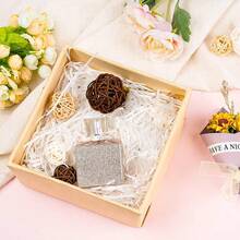 1包，150克拉菲草礼盒填充物，创意填充草，适用于生日、婚礼和伴娘礼物，皱纹纸屑，工艺碎屑拉菲草纸填充物，复活节礼物，生日派对装饰