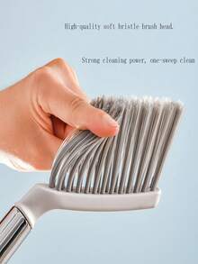 桌面迷你扫帚套装，简易布艺床刷，美观迷你扫帚，除尘扫帚，软毛床刷，家用窗台清洁刷，超柔软家用清洁工具 - 彩色 - 查看 6