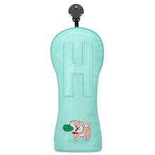 Fun Dog Design Style Golf Club Head Cover, Blue Golf Club Head Cover, PU Material, Suitable For Most, With Advanced Embroidery To Provide The Best Protection For Club - Blue - View 12