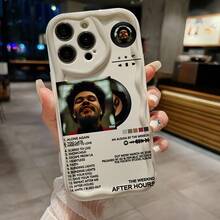Fundas para iPhone 16, 15, 14, 13, 12, 11 Pro Max Mini XR XS X 7 8 Plus - Diseño de THE WEEKNDS, Cantante Masculino Global Top Rapper, TPU Suave y Antigolpes - Color mezclado 1 - Ver 7