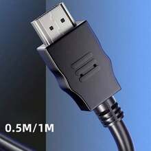 1080P Basics High-Speed HDTV Cable (18Gbps, 4K/60Hz) - 1 Pack, Black