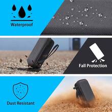 Co2CREA For Anker 25,000mAh Laptop Power Bank, Hard Travel Case Compatible With Anker Zolo A1695 Power Bank 25K 165W, Case Only (Black Case) - 黑殼 - 查看 7