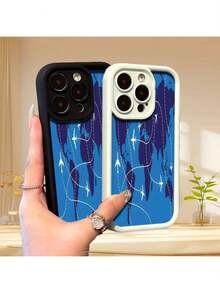 [Teléfono] Funda protectora con diseño de escalera de ojos e ilustración temática de viajes. Compatible con 17/17, 16/17, 16E/15/14/13/12/11/X/XS Max/Pro/Plus/Pro Max. Material TPU. Accesorio para móvil. Funda elegante para smartphone. - Multicolor 2 - Ver 2