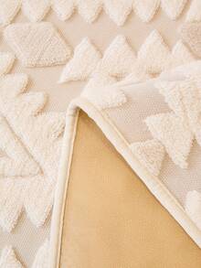 Funda de sofá de lujo y mullida - Gruesa, cálida, antideslizante, adecuada para la sala de estar, la oficina y la decoración del dormitorio - Lavable a máquina, se ajusta a sofás de 1 a 4 plazas - Beis - Ver 10