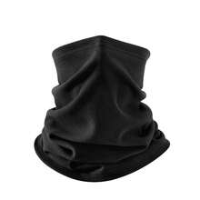 4 st/1 vinterhalsduk i fleece - vindtät vinterhalsduk i kallt väder för män och kvinnor - Tjock halsduk - Visa 16