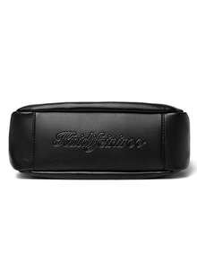 女士复古斜挎包 PU 皮革多功能手提包 可拆卸肩带 休闲托特包 女士日常约会 - 黑色 - 查看 8