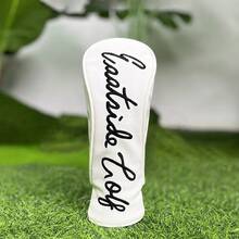 Golf Club Head Covers Golf Club Protective Sleeve Drive PU Waterproof Material Better Protection Of Golf Clubs White Utility Simple Style. - White - View 7