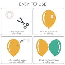 淡粉色气球拱门套装，腮红粉金属玫瑰金加厚乳胶气球花环，适用于婚礼、订婚、生日、迎婴派对、新娘送礼会装饰 - 混色 - 查看 11