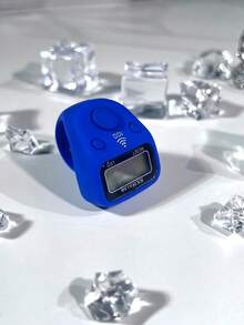 1pc Portable Finger Tally Counter With LED Light, Manual Ring Mini Counter With Hundred Reminder, Holiday Gift (Battery Not Included), Finger Tally Counter, Ring Electronic Button Timer, Student Business Finger Counter, Suitable For Knitting Counting, Multiple Colors Available - Multicolor - View 18