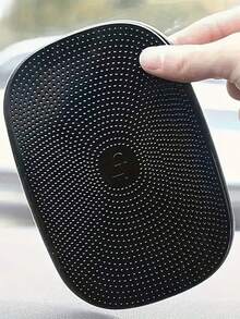 防滑汽车脚垫，汽车储物垫，汽车防滑垫，汽车硅胶内饰仪表盘手机防滑储物垫，通用防滑粘性仪表盘垫，可放置手机、钥匙、硬币、时尚眼镜，多功能内饰储物垫，适用于汽车杯架、中控台，旅行通勤必备，小巧可重复使用，易于清洁，防滑垫，圣诞节、万圣节、感恩节等节日的绝佳礼物。 - 黑色 - 查看 5