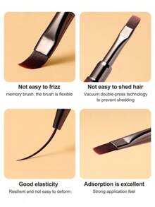 Beautizon Nailartlab 1Pc Nail Art Brush Double-Ended Drawing Line Painting Glue Pen, DIY Art Frosted Pen Holder Drawing Glue Drawing Line Nail Art Pen With Pen Cap, Women's Nail Salon Supplies