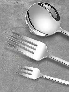 Stainless Steel Tableware Set With Gift Box - Elegant 30-Piece Western Flatware Set With Silver Finish, High Quality Table Forks, Soup Spoons And Teaspoons, Kitchen Utensils For Home, Kitchen, Hotel, Restaurant, Wedding, Cafe, Party, Christmas Gift, Gift Givings