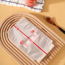 1套/100个双层薄膜三角饭菜卷袋日式寿司海苔袋打包便当袋寿司专用工具 - 彩色 - 查看 12