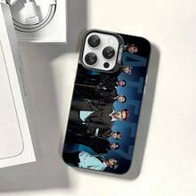 Funda de teléfono A-TEEZ KPOP Anime para 17 16 15 14 13 12 11 Pro MAX, cubierta trasera mate a prueba de golpes, funda mate anti-caída - z7 - Ver 2