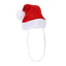 1顶圣诞宠物圣诞老人帽，红色圣诞帽，带松紧带，适合小型犬和猫。 - 彩色 - 查看 10