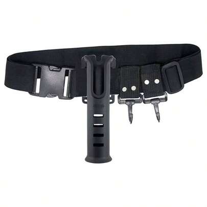 Soporte portátil multifuncional de nailon para varillas de pesca, insertos de varillas, estante de varillas de pesca, clips para soporte de varillas, paquete de 2 unidades