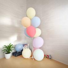 1/2 Sets 7-Hole Balloon Arch Stand - Durable Fiberglass Rods, No Balloons Included, Reusable, No Battery Required, Suitable For Graduation Ceremony, Mother's Day, Party, Easter And Holiday Decoration, Holiday Balloon Decor | Modern Balloon Arch - White - View 5