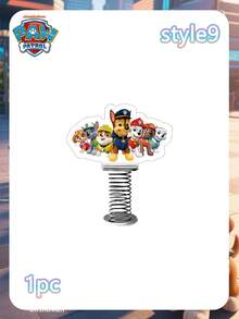 Paw Patrol 汪汪队立大功 1 件装 汪汪队立大功 春天 呀呀乐 可爱亚克力小摆件，Archie 每天都毛茸茸、蹦蹦跳跳的快乐，桌面摆件玩具，送给好朋友的最佳节日礼物，派对氛围装饰，完美的派对装饰品 - 彩色 - 查看 6