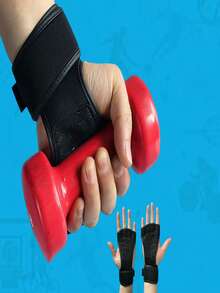 1 Pair Unisex Gym Workout Gloves