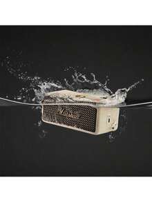 Marshall Altavoz Bluetooth inalámbrico portátil EMBERTON III: Conexión inalámbrica estable, sonido estéreo potente, carcasa resistente al agua y al polvo, batería de larga duración. Ideal para disfrutar del audio en casa y al aire libre. - Blanco - Ver 4