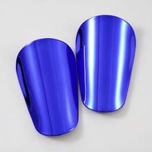 Electroplated Shin Guards, Football Match Sports Shin Pads For Adults And Teenagers, Soccer Leg Guards - Electroplating Blue - View 10
