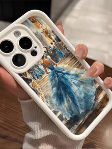 1 Ốp lưng điện thoại mềm mại, chống sốc, chống vân tay, họa tiết tranh sơn dầu nghệ thuật thời trang, tương thích với iPhone 17/16/16 Pro/16 Plus/15/15 Pro Max/15 Pro/11/12/13/14 Pro Max/11 Pro/11 Pro Max/12 Pro/12 Pro Max/13 Pro/13 Pro Max/14 Pro/14 Pro Max/16 Pro Max/16/16 Pro/16 Plus, Thiết kế sáng tạo tối giản - Nhiều màu - Xem 3