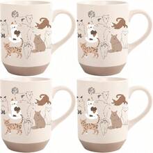 Fringe Studio 429071 - Taza de gres para gatos de Nueva York colección PetShop 429071 - GatosLpiz - Ver 1