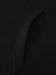 Men Graphic Long Sleeve Cotton Pullover Hoodies, Y2K Streetwear, Grunge Goth Jesus Style, Halloween And Christmas Gift For Couples, - 黑色 0921GO1 - 查看 5