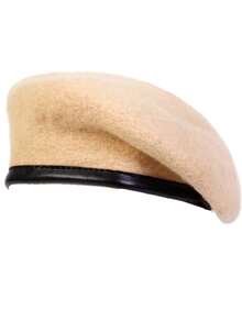 1 chiếc mũ nồi len cho nam, mũ thường ngày chống nắng có thể điều chỉnh ngoài trời, thích hợp cho mùa thu và mùa đông - Màu Khaki - Xem 4