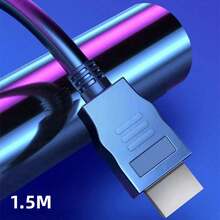 1080P Basics High-Speed HDTV Cable (18Gbps, 4K/60Hz) - 1 Pack, Black