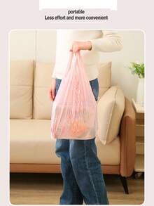 1pc Expandable Pleated Bubble Shopping Bag - Large Capacity Reusable Grocery Tote Bag With Handles, Multiple Colors Available, Suitable For Groceries, Beach And Travel Use, Also Can Be Used As Shopping Bag Or Travel Handbag - Multicolor - View 6