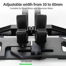 Bike Stand Racks Adjustable Parking Stand Indoor Detachable Holder Rack 30-80mm - Black - View 8