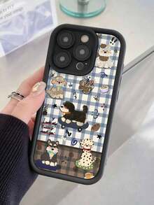 おしゃれなスマホケース 11/12/13/14/15/15pro/15 Plus/15 Promax/7plus/8plus/X/Xs Max/Xr/11pro/12pro/13pro/14pro/12mini/13mini/11promax/12promax/13promax/14promax/14plus/6/6s/6plus/7/8/Se - ブラック - チェックする 12