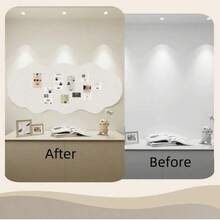 1 件装办公留言板，家居装饰礼品，适用于客厅、玄关、照片展示、邮箱公告板、创意办公用品、教室公告板、成长记录板、会议室规划与研究、软木板墙收纳架 - 多色/A - 查看 7