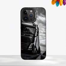 Volvo Truck Industrial Power Art Phonecase Volvo Truck Industrial Power - Black - View 1