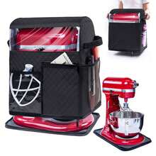 New Upright Mixer Dust Cover, Portable Stand Mixer Cover ,Travel Essential Bag - Black - View 7