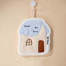 Trending Mini Umbrella Towel, Coral Fleece Thick Absorbent Hand Towel For Home, Kitchen, Bathroom, Hanging Style - Mushroom House Little Umbrella - View 2