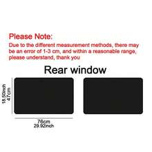 Magnetic Car Sunshade Curtains, Side Window Shade, UV Protection, Universal Fit For Most Vehicles, Reduces Heat And Glare - Black - View 15