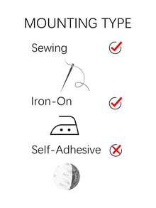 3pcs Daisy Flower Embroidered Patches, Suitable For DIY Clothing, Hats, Bags, Shoes, Phone Cases, Iron-On Use - Multicolor - View 5