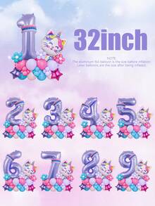24件組海洋生日氣球套組,包含32英吋藍色數字1-9、迷你海洋動物氣球、藍色乳膠氣球,適合水下主題生日派對、男孩生日、海洋動物氣球、泳池海灘派對 - 彩色 - 查看 8