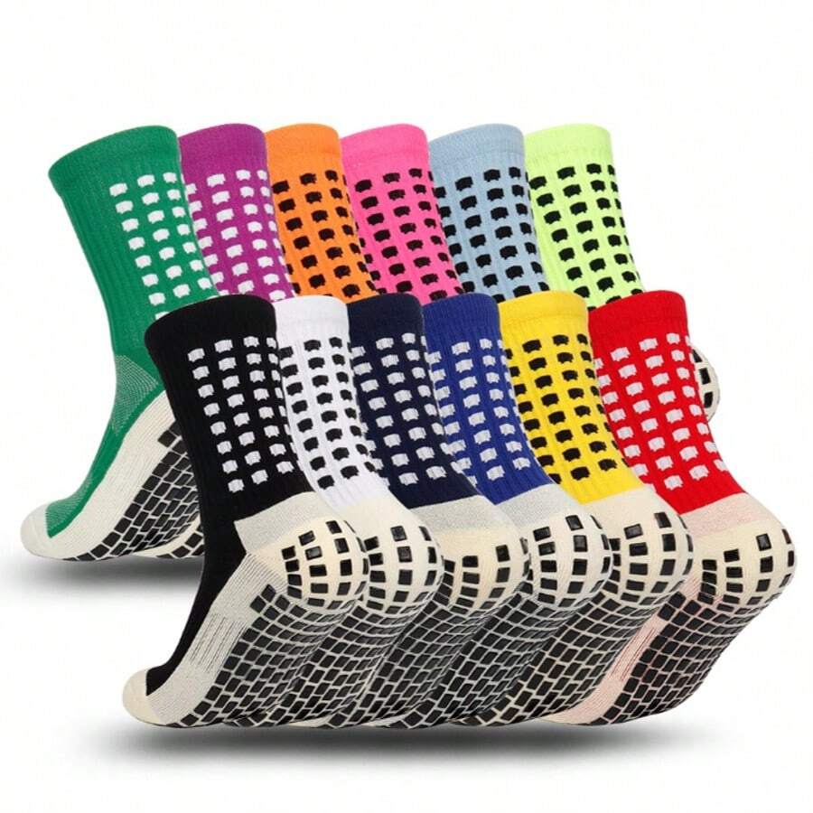 Set di 5 pezzi di accessori da calcio (calzettoni/parastinchi/custodia/accessori), equipaggiamento completo per mostrare la tua forza unica in campo - Multicolore - Visualizzare 1