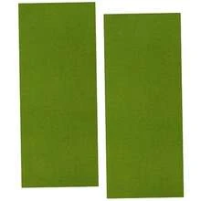 Holibanna 2 Pieces Turf Paper Lawn Artificial Material Models Sand DIY - 綠色的 - 查看 1
