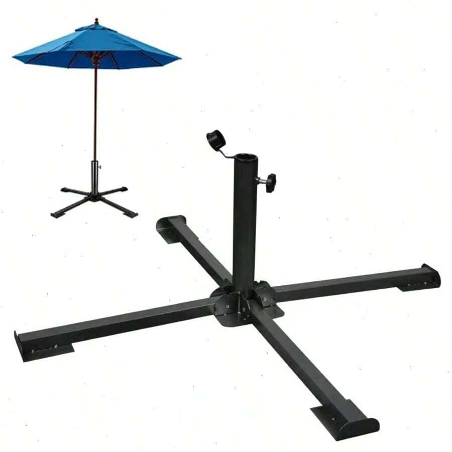 Extendable Artificial Christmas Tree Stand For Artificial Christmas Tree - Black - View 1