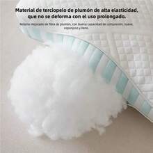 Almohada Ergonómica para Cuello 42x68CM – Soporte Cervical Ortopédico, Alivia Dolor de Cuello y Mejora el Sueño, Suave y Agradable para la Piel, Perfecta para Regalo a Familia y Amigos, 1 o 2 Piezas - Blanco - Ver 7