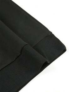 Nightmare Before Christmas Women's Sweatshirt - Tim Inspired Green  & Sally Graphic, Cozy Round Neck Pullover For Fall Winter, Casual & Themed Events (Officially Licensed) - màu đen - Xem 5